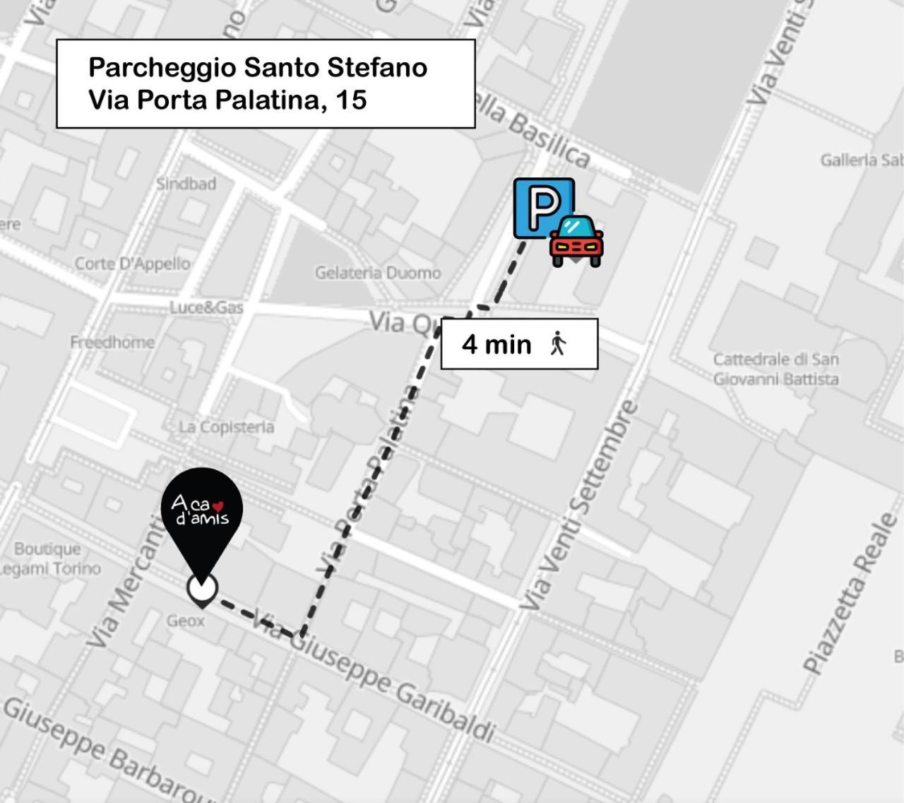 Acadamis - Garibaldi 9 Bis - Piazza Castello Apartment Торино Екстериор снимка